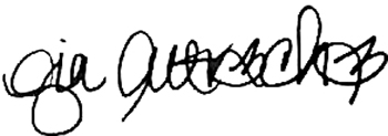 Gia Altreche Signature