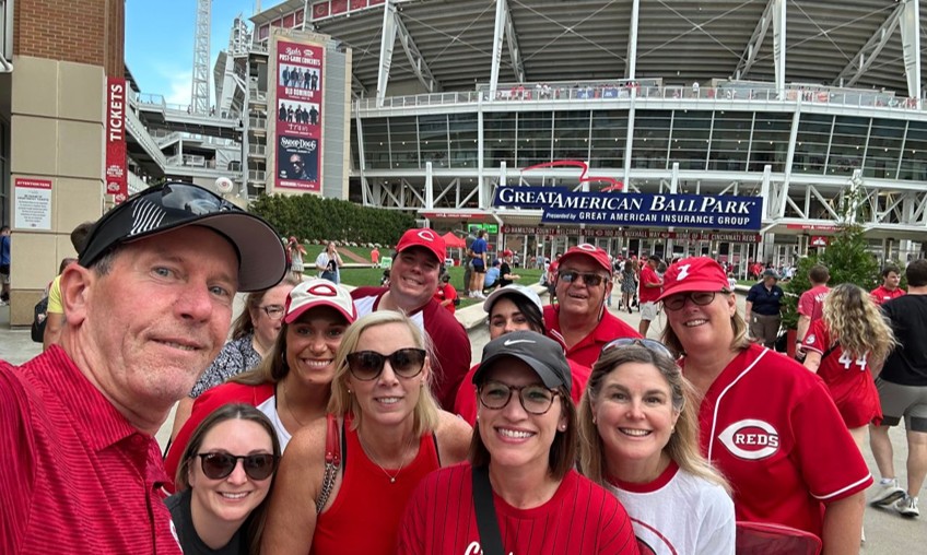 Midwest Region at baseball game